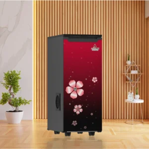 Aastha Pinkish Door with White Flowers Atta Chakki